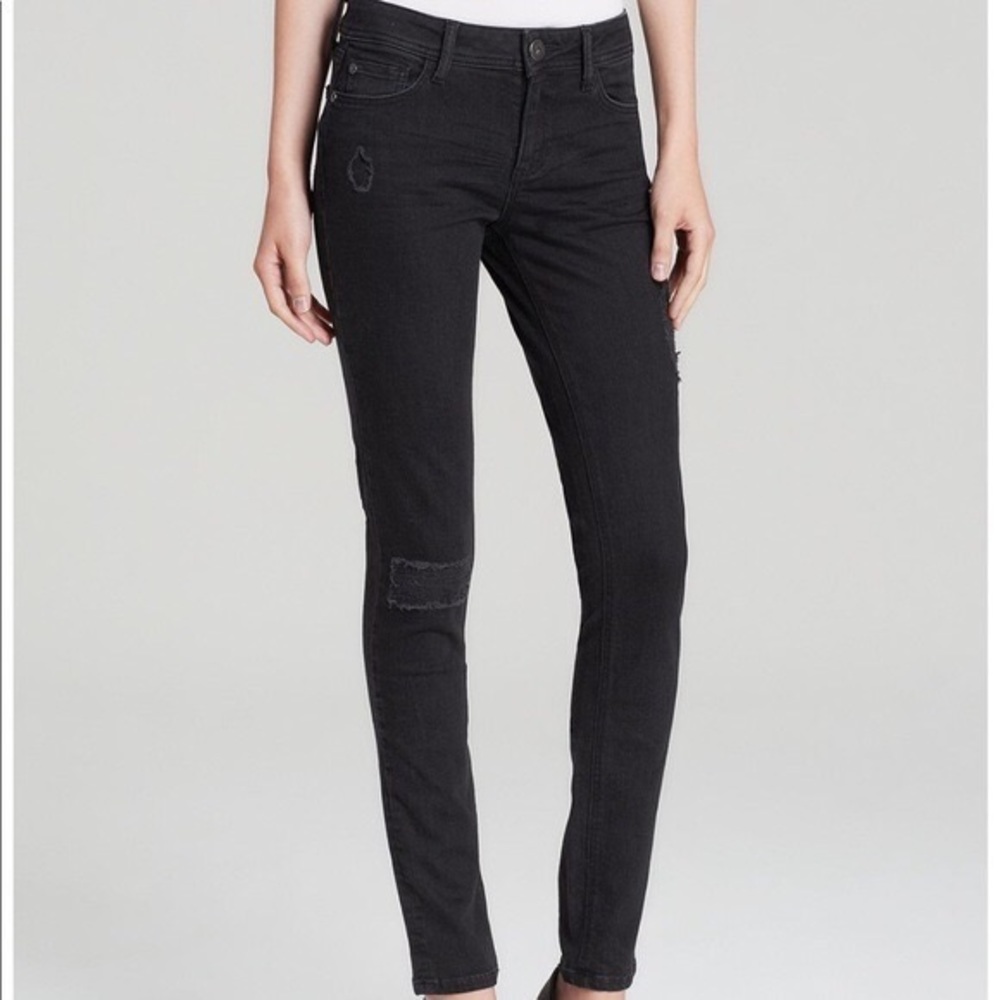 DL1961 Distressed Florence Instasculpt Skinny Jean